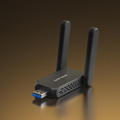 TP-LINK Mercusys MA72XH AX1800 High Gain Wi-Fi 6 Antenli USB Adapter - Wireless Antenler ürünleri tekmarshop.com'da
